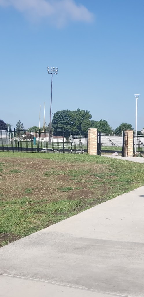 Extended ornamental fence line at a finished property